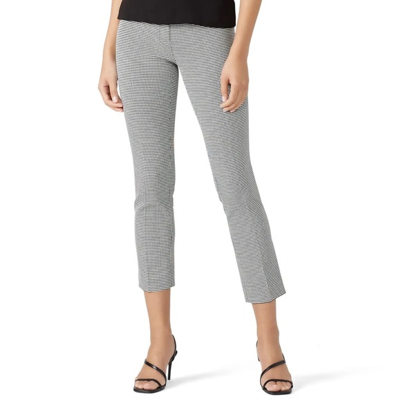 THEORY Houndstooth Classic Skinny Pants - Picture 1 of 8